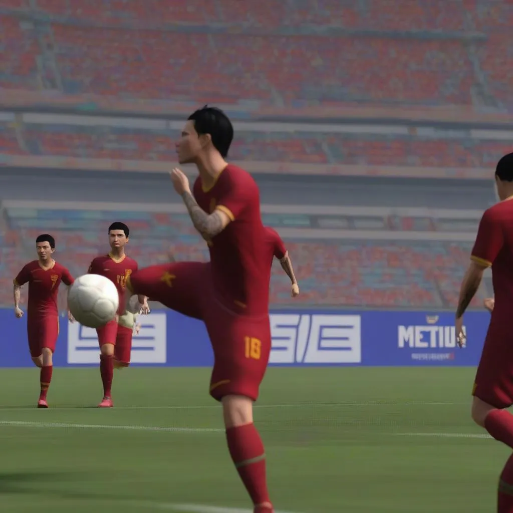 PES 2023 - Đội tuyển VN xuất hiện trong game