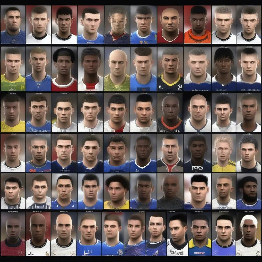 pes 6 players