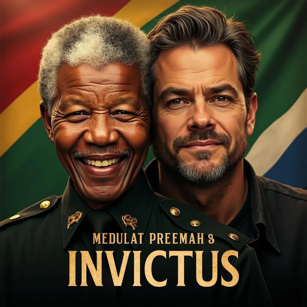 Hình ảnh phim Invictus với sự tham gia của Morgan Freeman