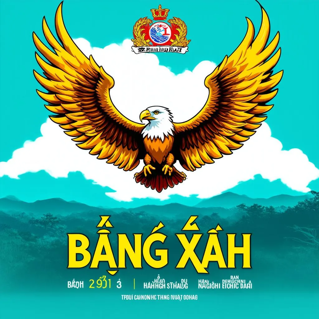 Poster hoạt động thể thao Đại Bàng Xanh