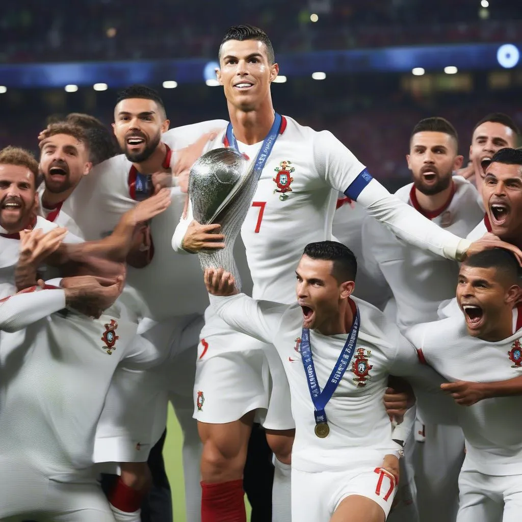 Ronaldo và đội tuyển Bồ Đào Nha vô địch UEFA Nations League 2019