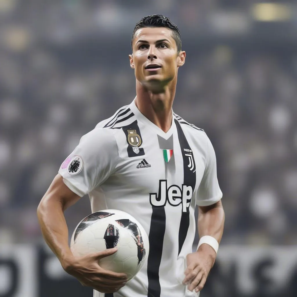 Cristiano Ronaldo, một trong những cầu thủ được yêu thích nhất năm 2018