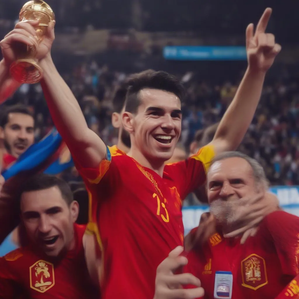 Sergio Lozano, Champion of the FIFA Futsal World Cup 2019