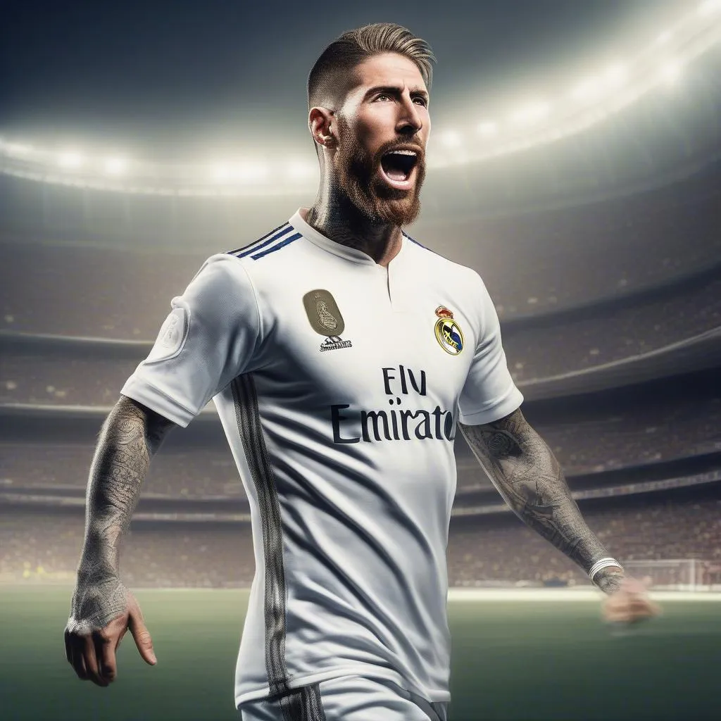 Sergio Ramos hậu vệ xuất sắc FIFA Online 3