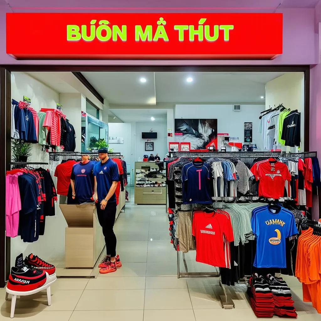 Shop đồ thể thao đẹp tại BMT