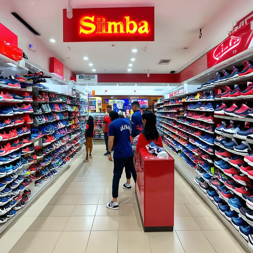 Shop giày thể thao Simba Tản Đà Q.5