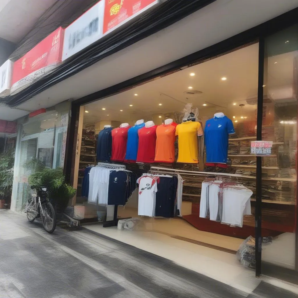 Shop bán đồ thể thao Hà Nội chất lượng, đa dạng