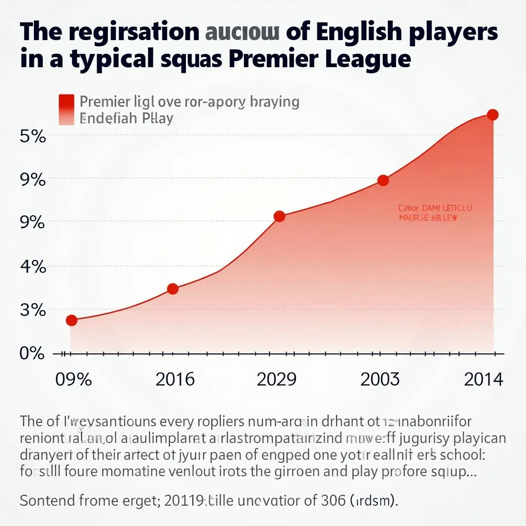 Số lượng cầu thủ Anh trong đội hình Premier League