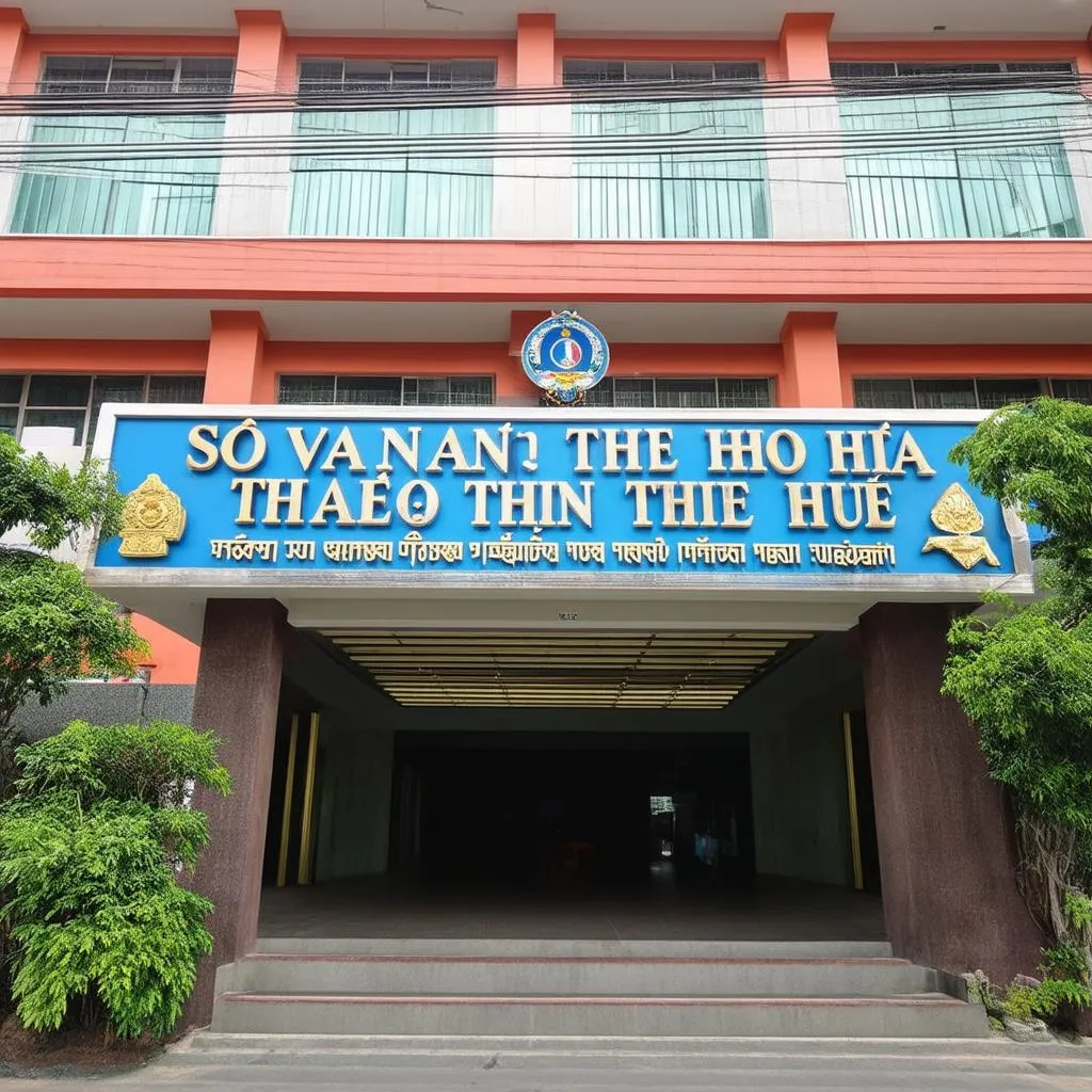 Sở Văn hóa Thể thao Thừa Thiên Huế