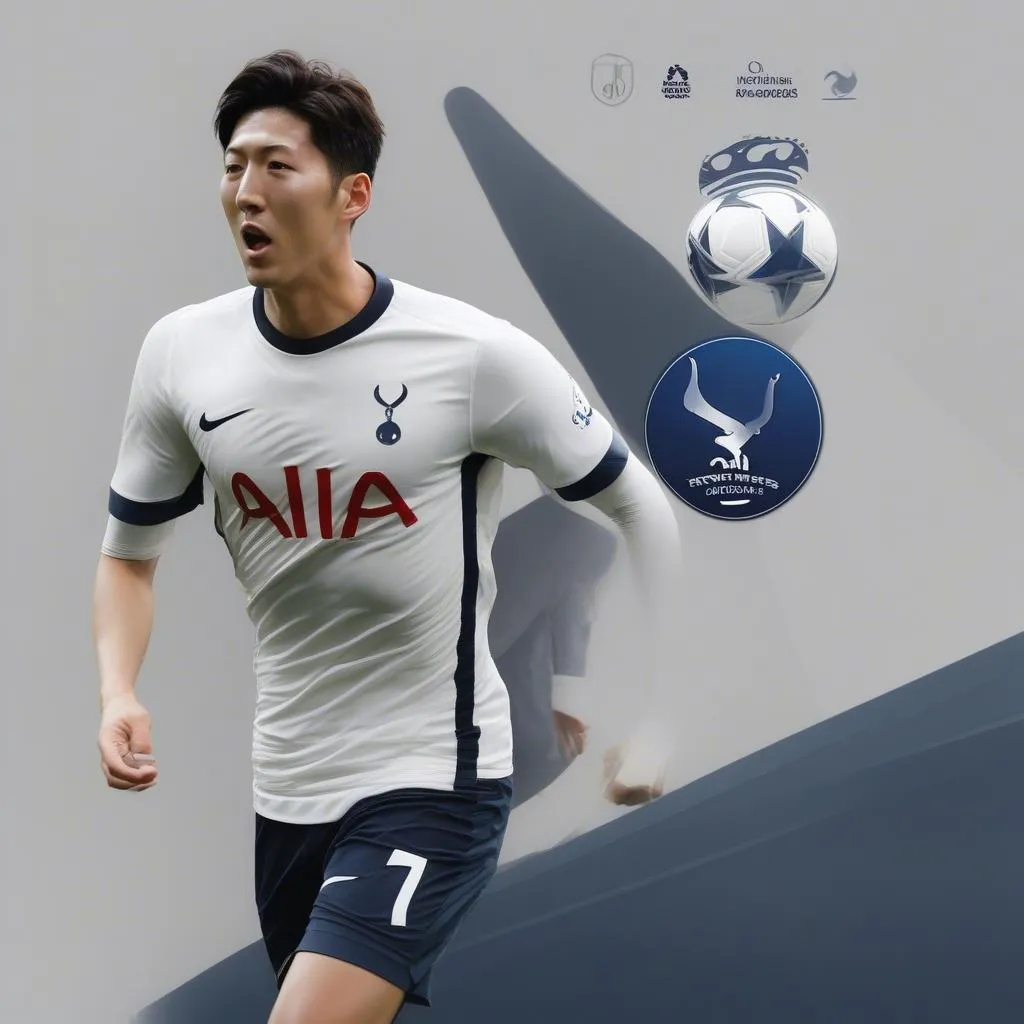 Son Heung-min, cầu thủ đẹp trai nhất Châu Á, vẻ đẹp lãng tử