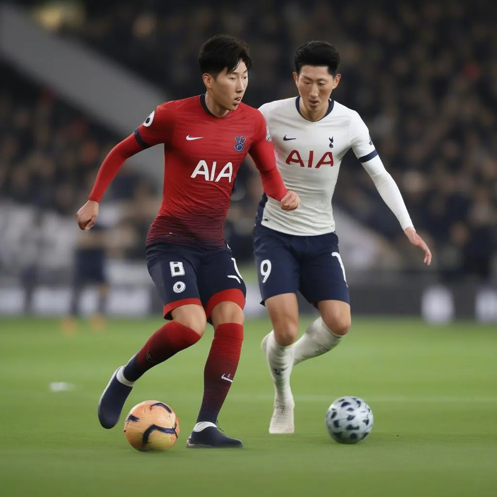 Son Heung-min chơi bóng tại Premier League