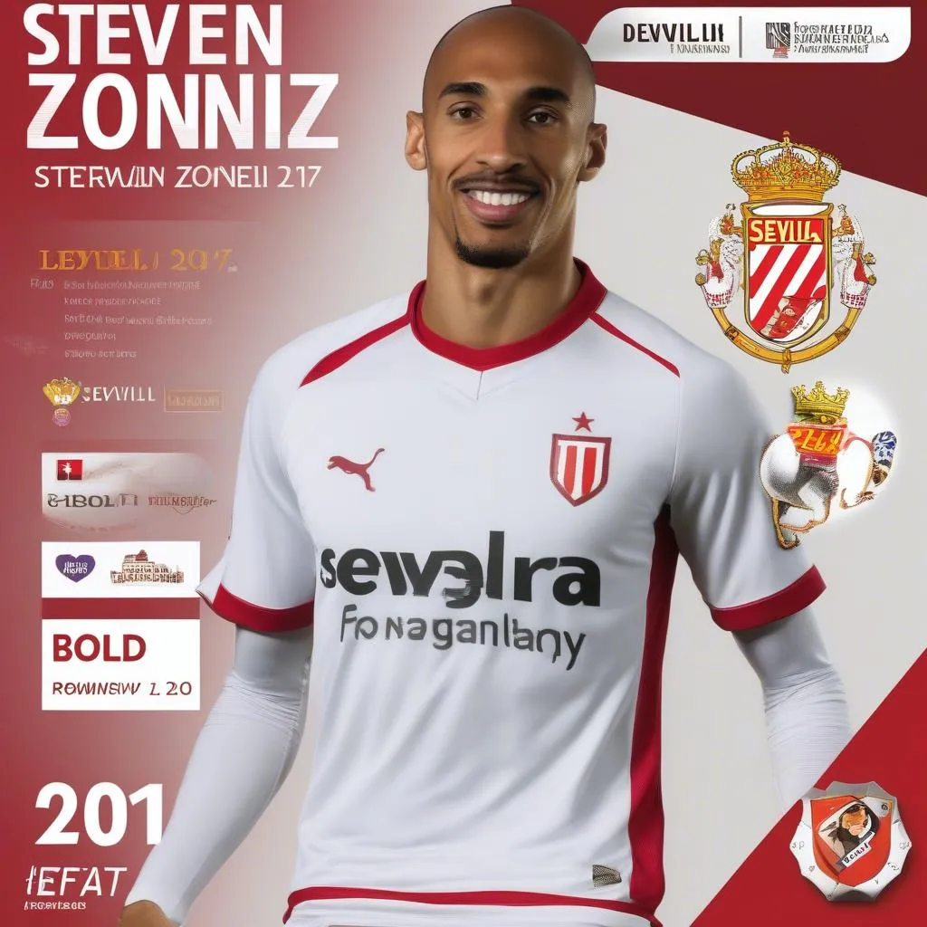 Steven N'Zonzi chuyển nhượng từ MC sang Sevilla năm 2017