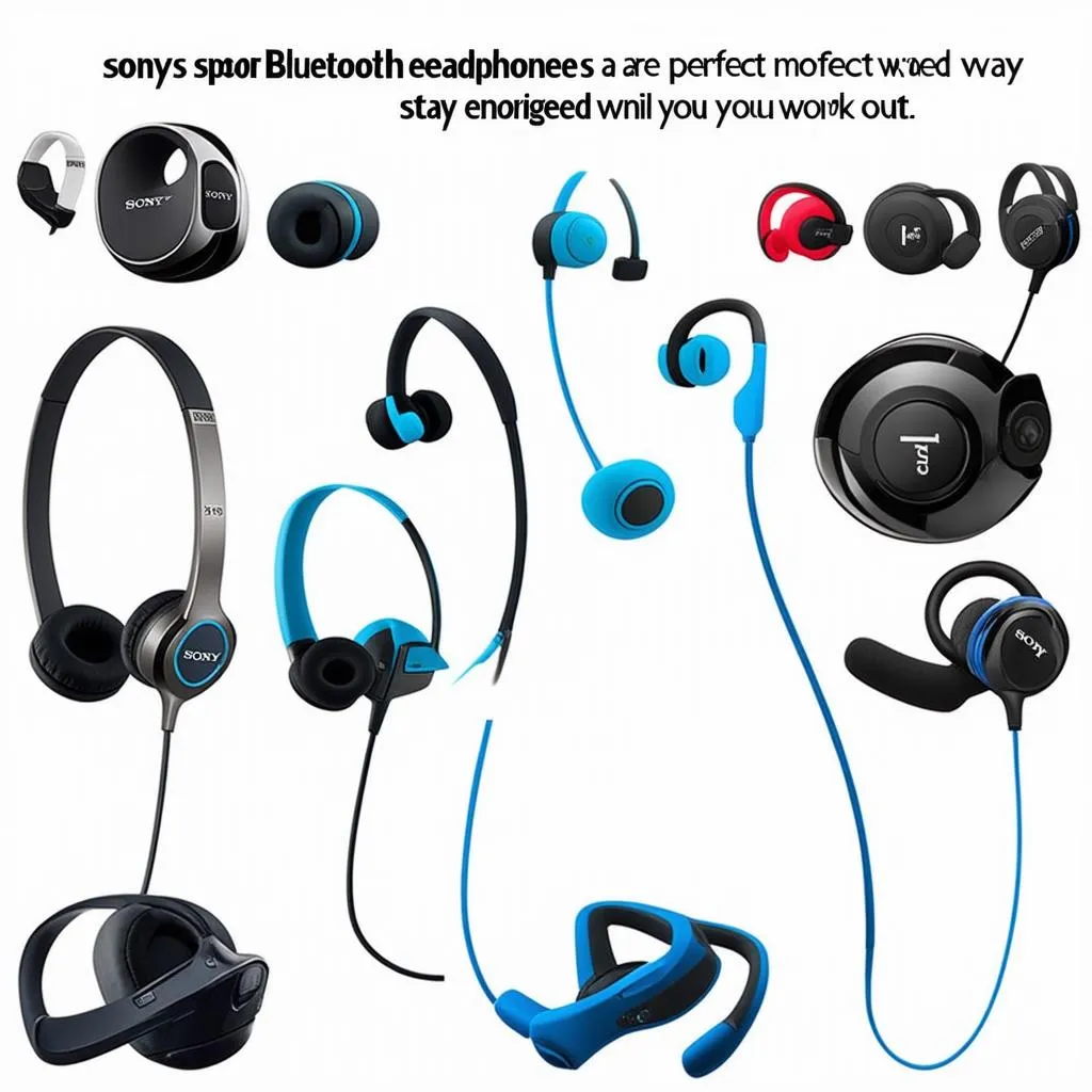 Tai nghe bluetooth thể thao Sony dành cho người yêu thể thao