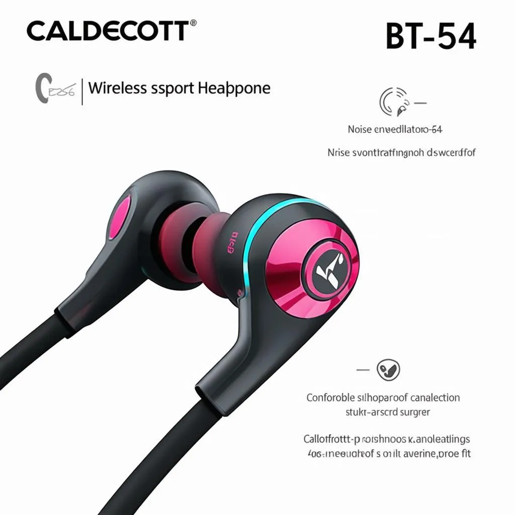 Tai nghe thể thao bluetooth Caldecott BT-54