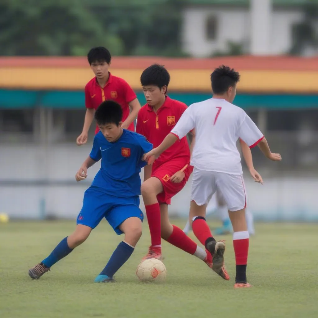 Trận đấu đội tuyển U15 Việt Nam