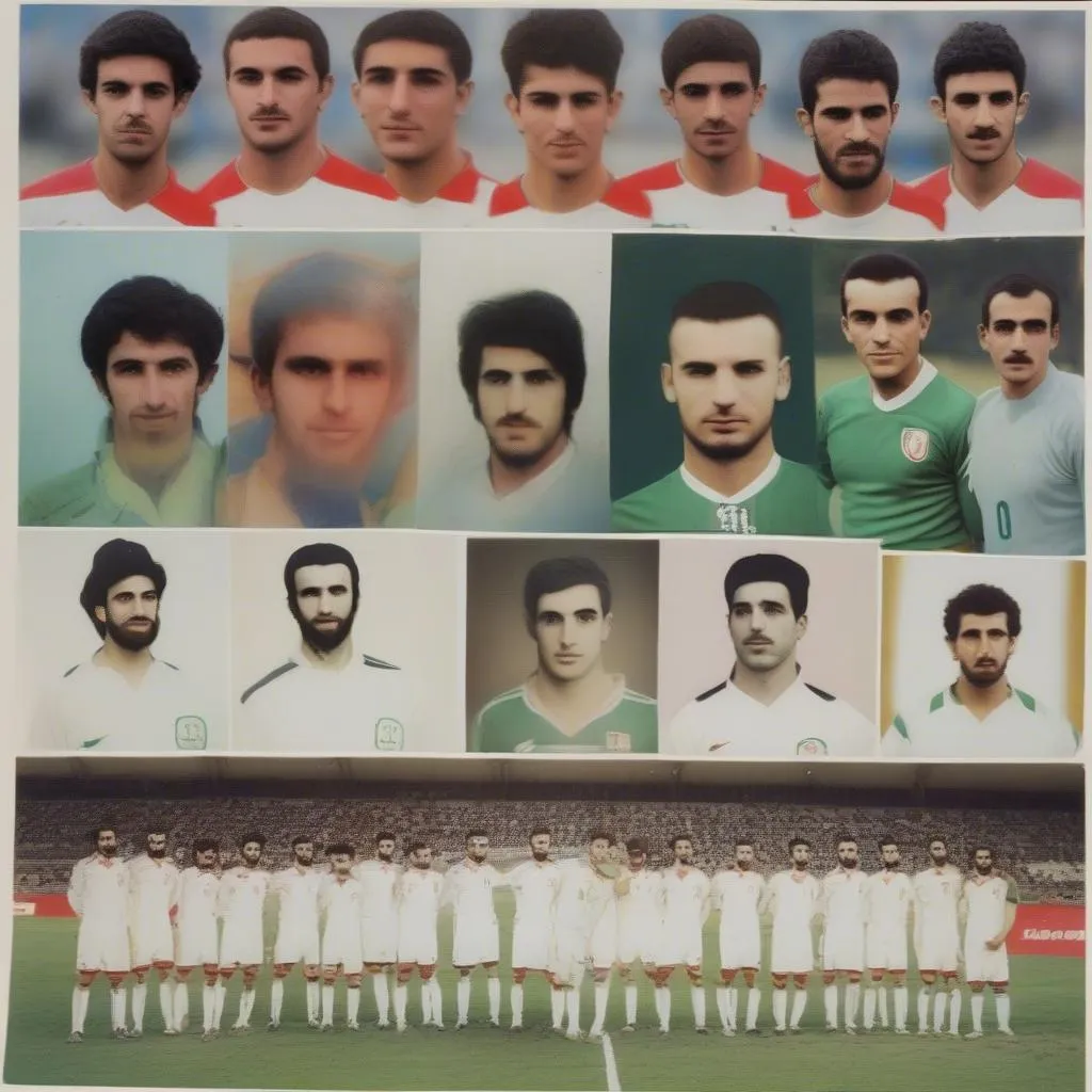 Hình ảnh về lịch sử thành tích của U23 Iran