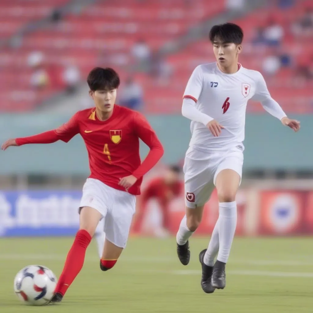 U23 Việt Nam đối đầu U23 Hàn Quốc