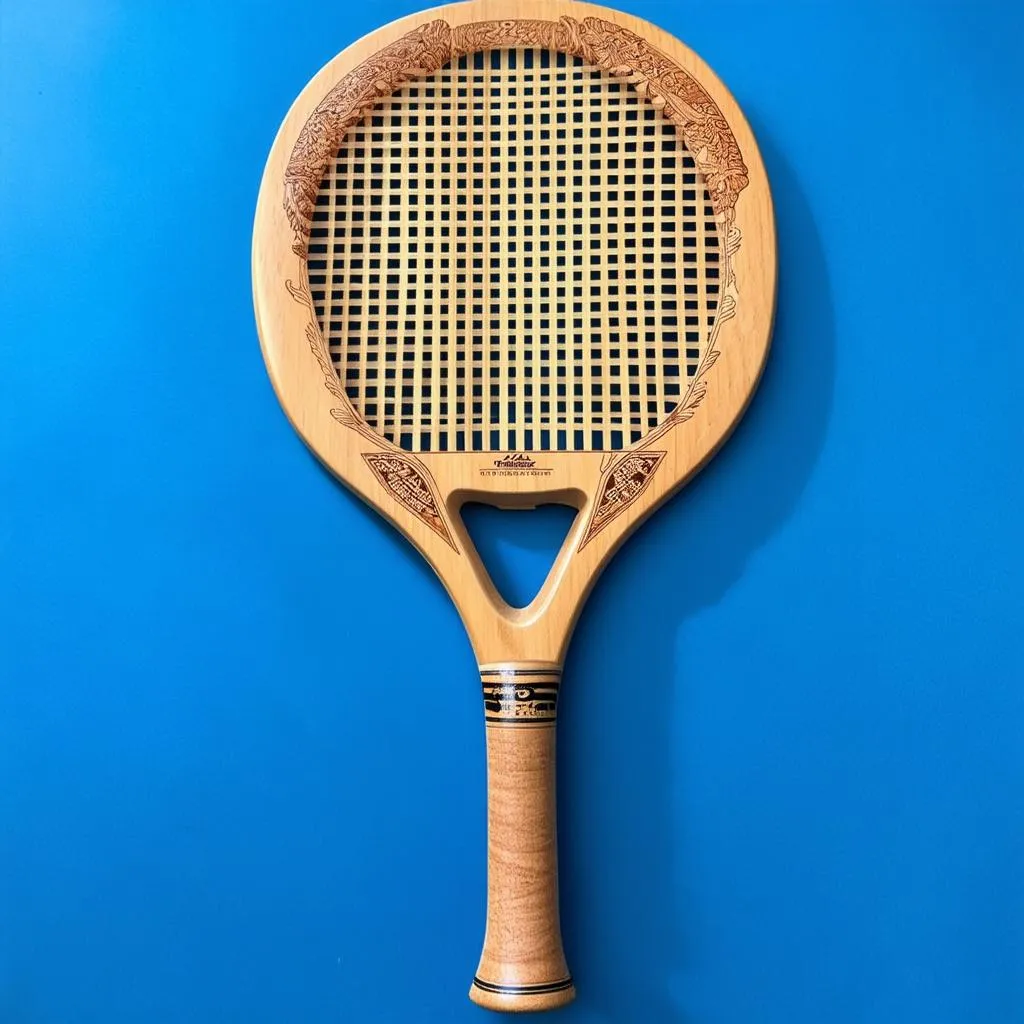 Vợt Tennis Gỗ Quý