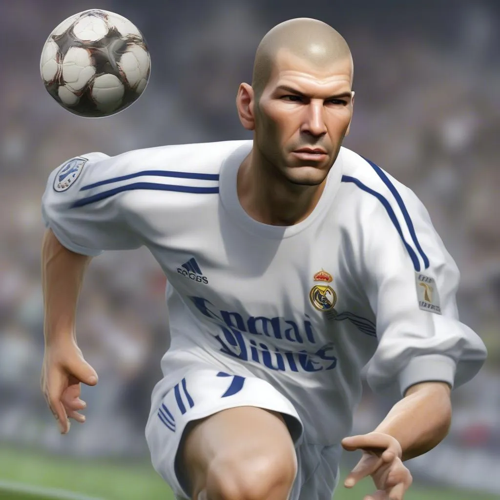 Zidane trong PES 6