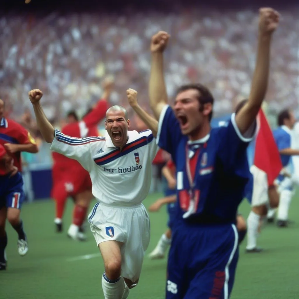 Zinedine Zidane, huyền thoại bóng đá Pháp, World Cup 1998