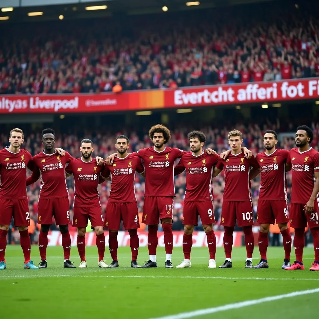 Đội hình Liverpool ra sân trong mùa giải 2017-2018