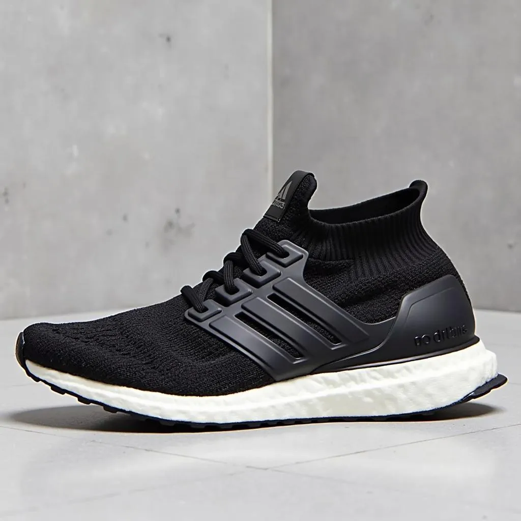 Giày chạy bộ Adidas Ultraboost trang đen