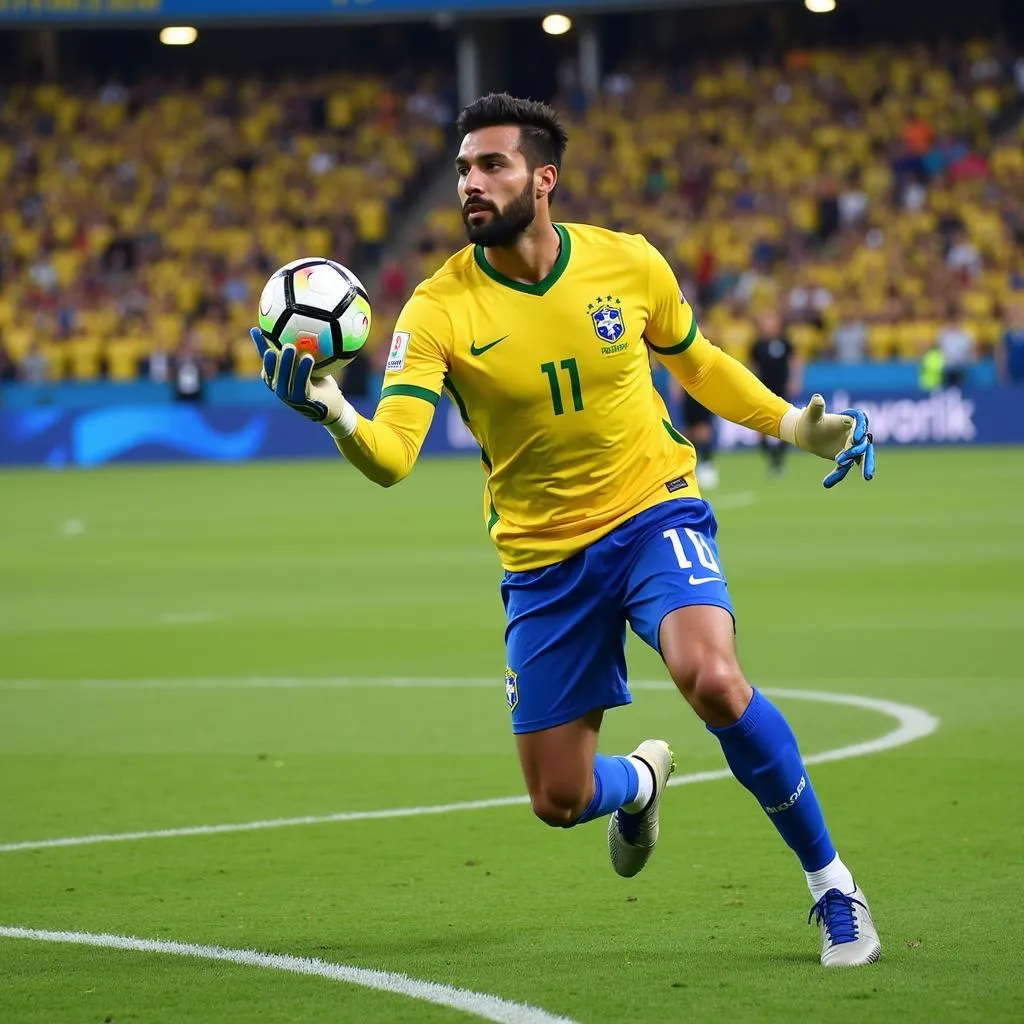 Alisson Becker là thủ môn xuất sắc nhất Copa America 2019