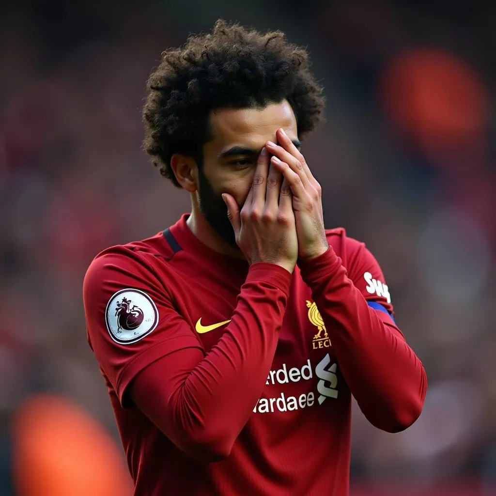 Ảnh Cầu Thủ Salah Khóc Sau Trận Chung Kết Champions League 2022