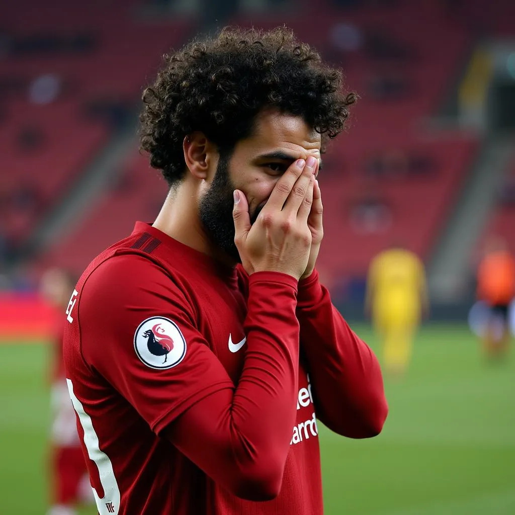 Ảnh Cầu Thủ Salah Khóc Sau Trận Chung Kết Champions League 2022 - Niềm Tin Và Hy Vọng