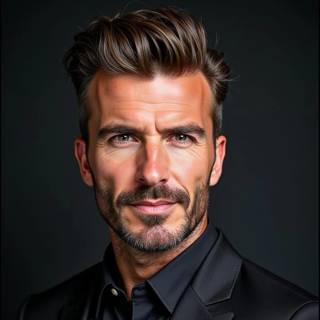 Hình ảnh cầu thủ David Beckham