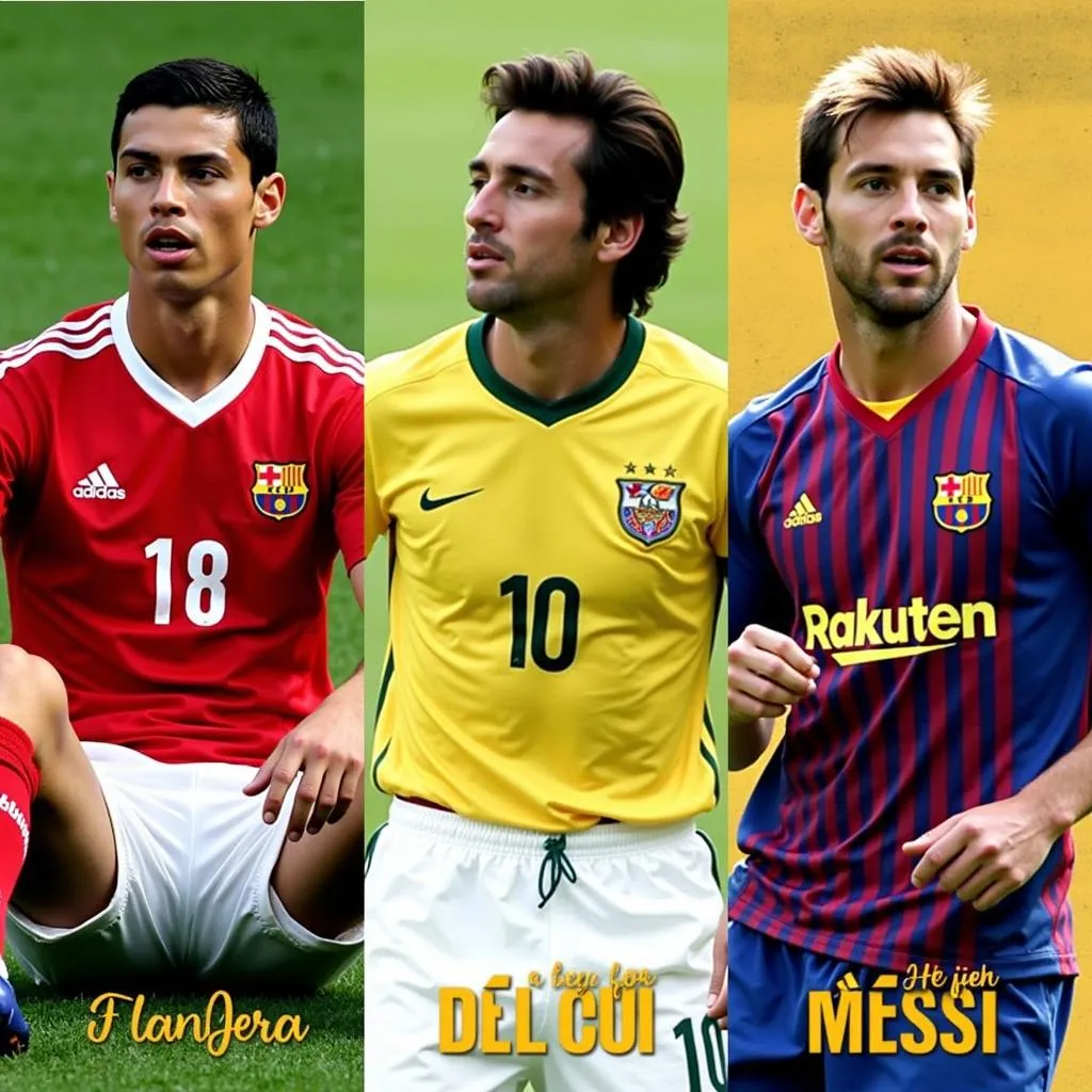 Cầu thủ xuất sắc nhất thế giới: Ronaldo, Pele, Messi - biểu tượng của bóng đá