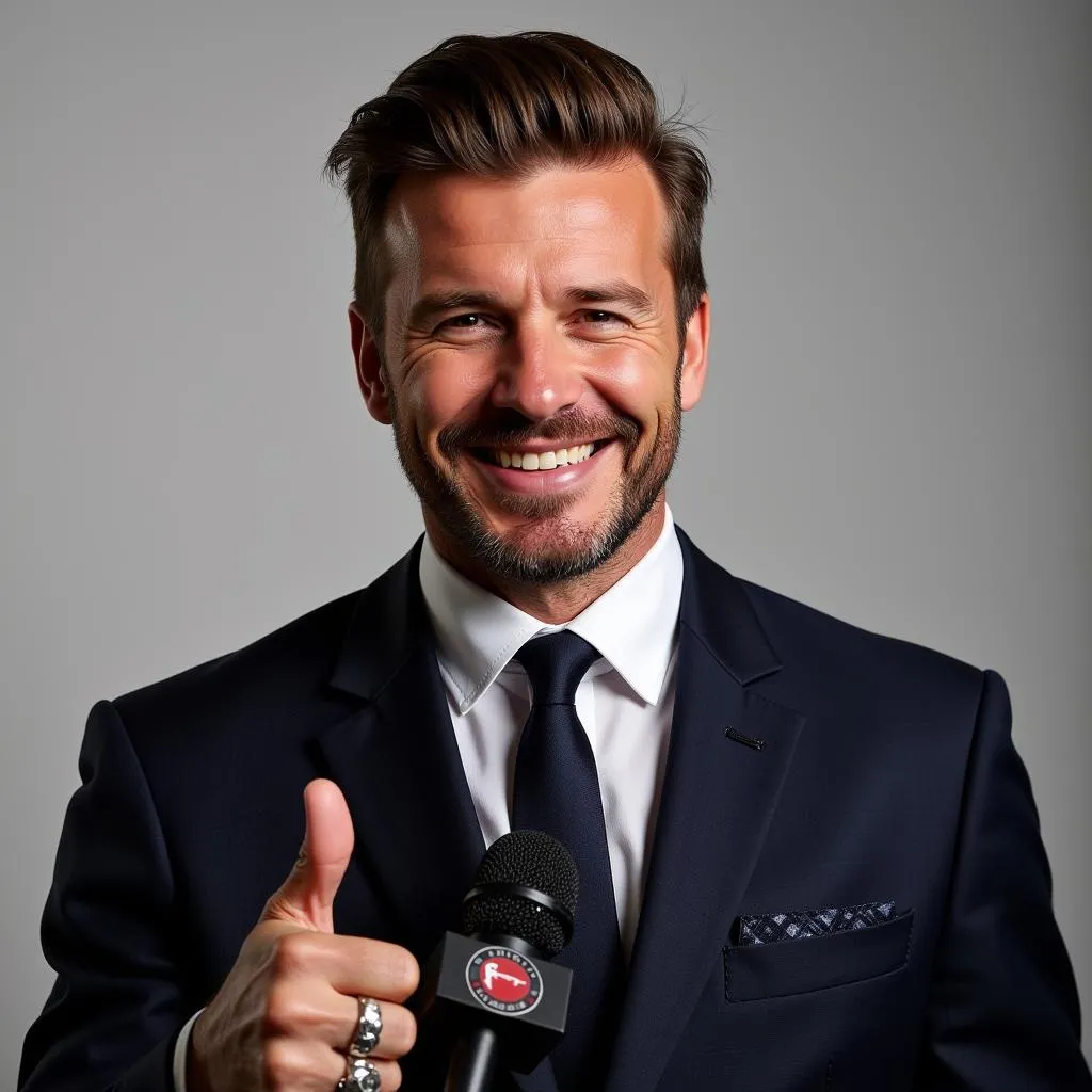 Chuyên gia bóng đá David Beckham