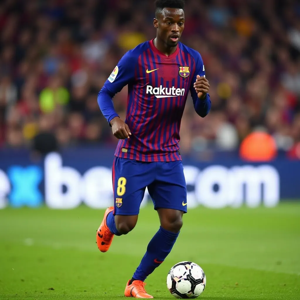 Ousmane Dembele, cầu thủ trẻ đầy tài năng của Barcelona