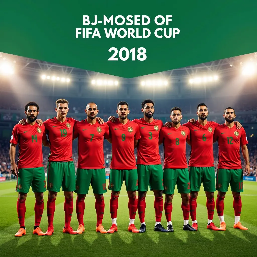 Đội hình Morocco tại World Cup 2018