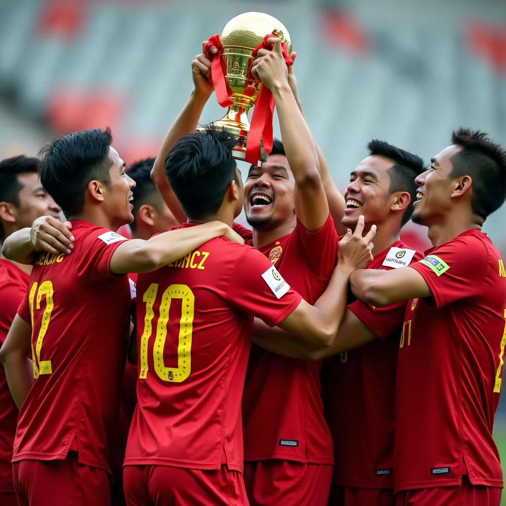 Đội tuyển Việt Nam trong trận chung kết AFF Cup 2018