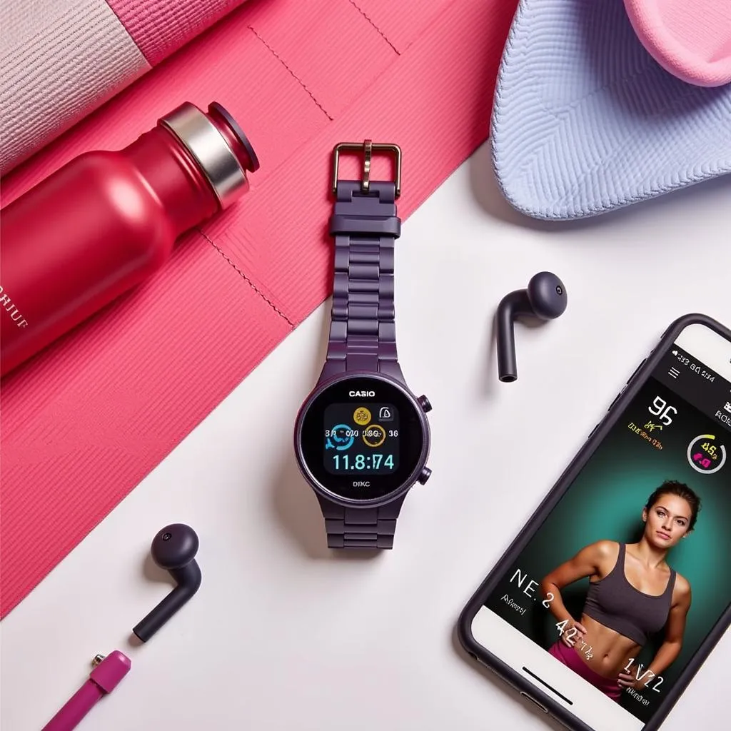 Casio women's sports watch: Smart features for training