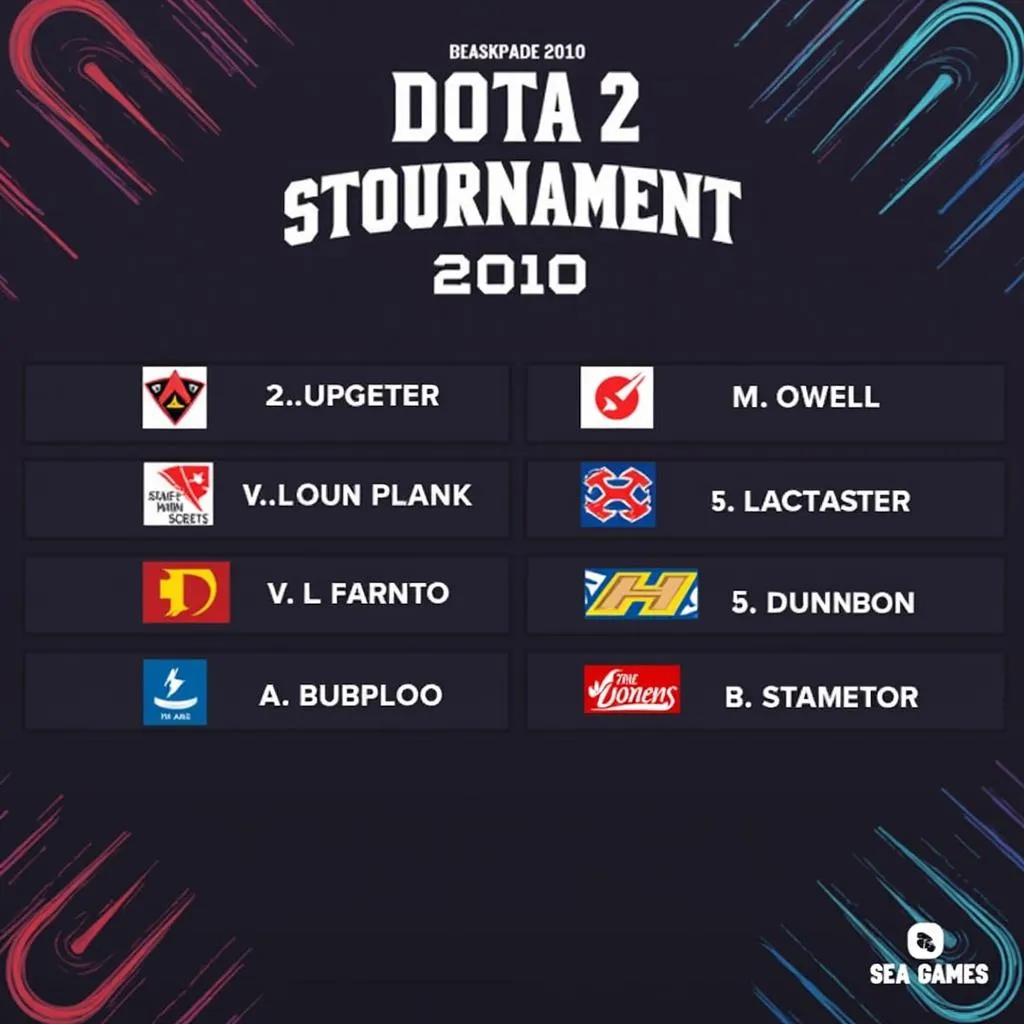 Lịch thi đấu Dota 2 SEA Games 30