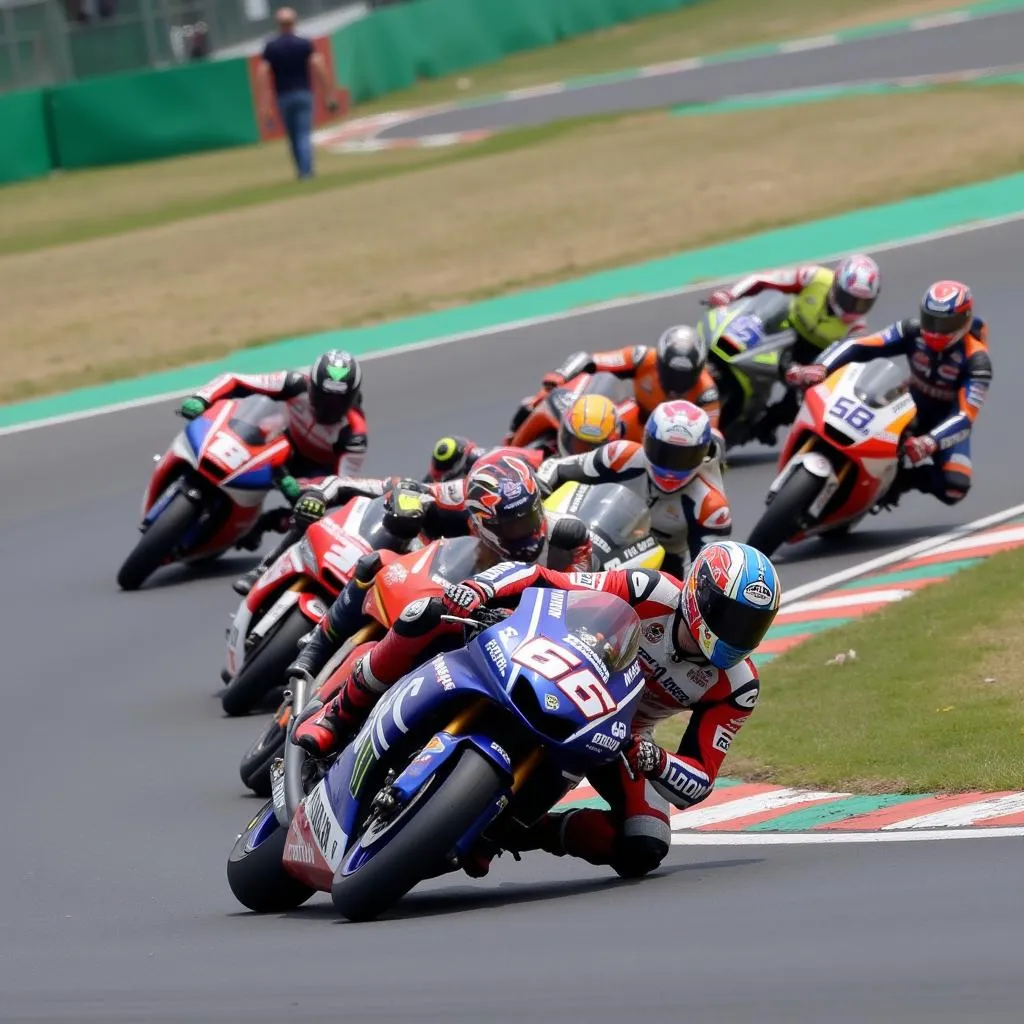 Trận đua MotoGP kịch tính