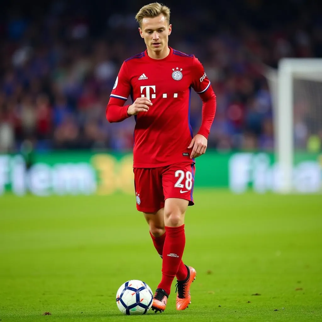 Frenkie de Jong, cầu thủ RCM tương lai FIFA Online 4