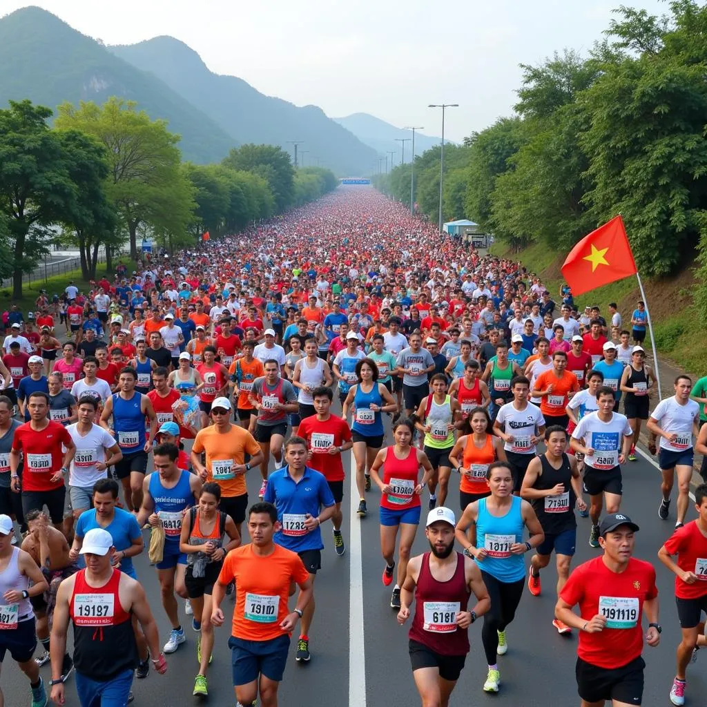 Giải chạy marathon quốc tế tại Việt Nam