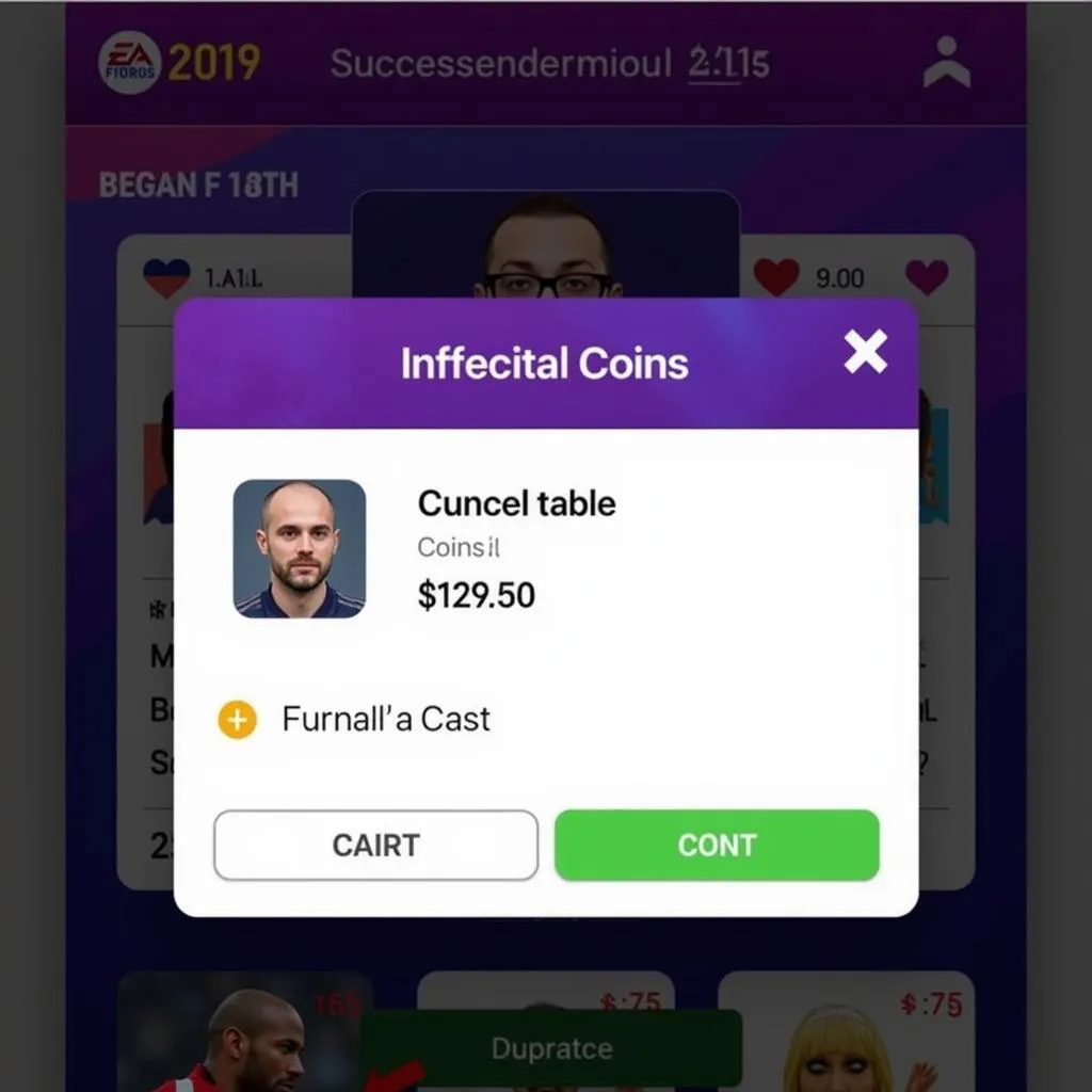 Successful Transaction in FIFA Mobile 2019