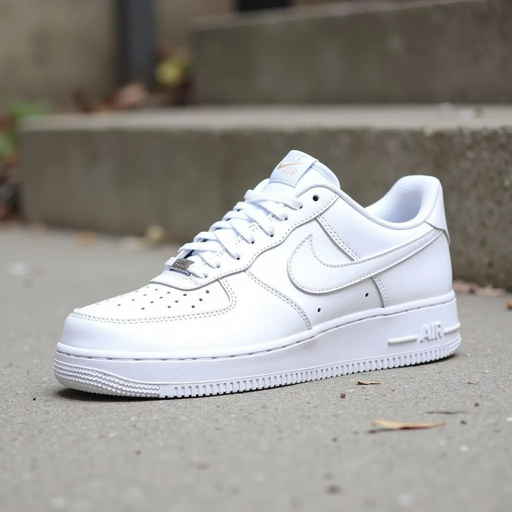 Giày Thể Thao Nike Air Force 1 Màu Trắng