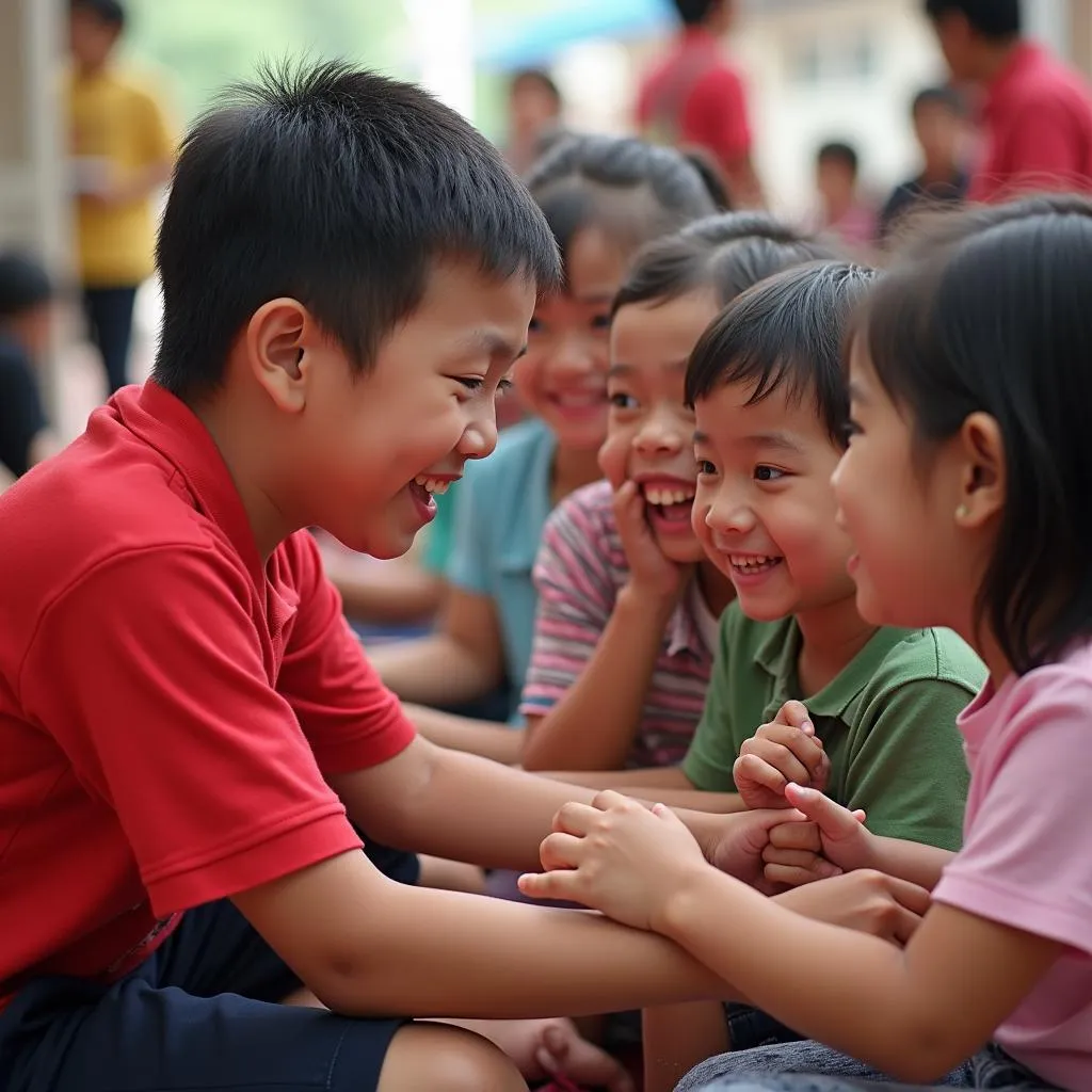 Hùng Dũng tham gia hoạt động thiện nguyện