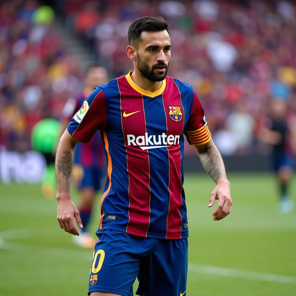 Ilkay Gündogan trong màu áo Barca