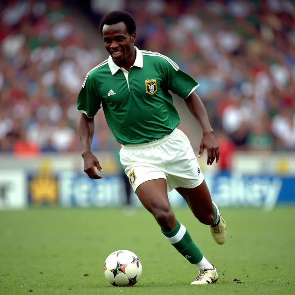 Jay-Jay Okocha: Huyền thoại sống của bóng đá Nigeria