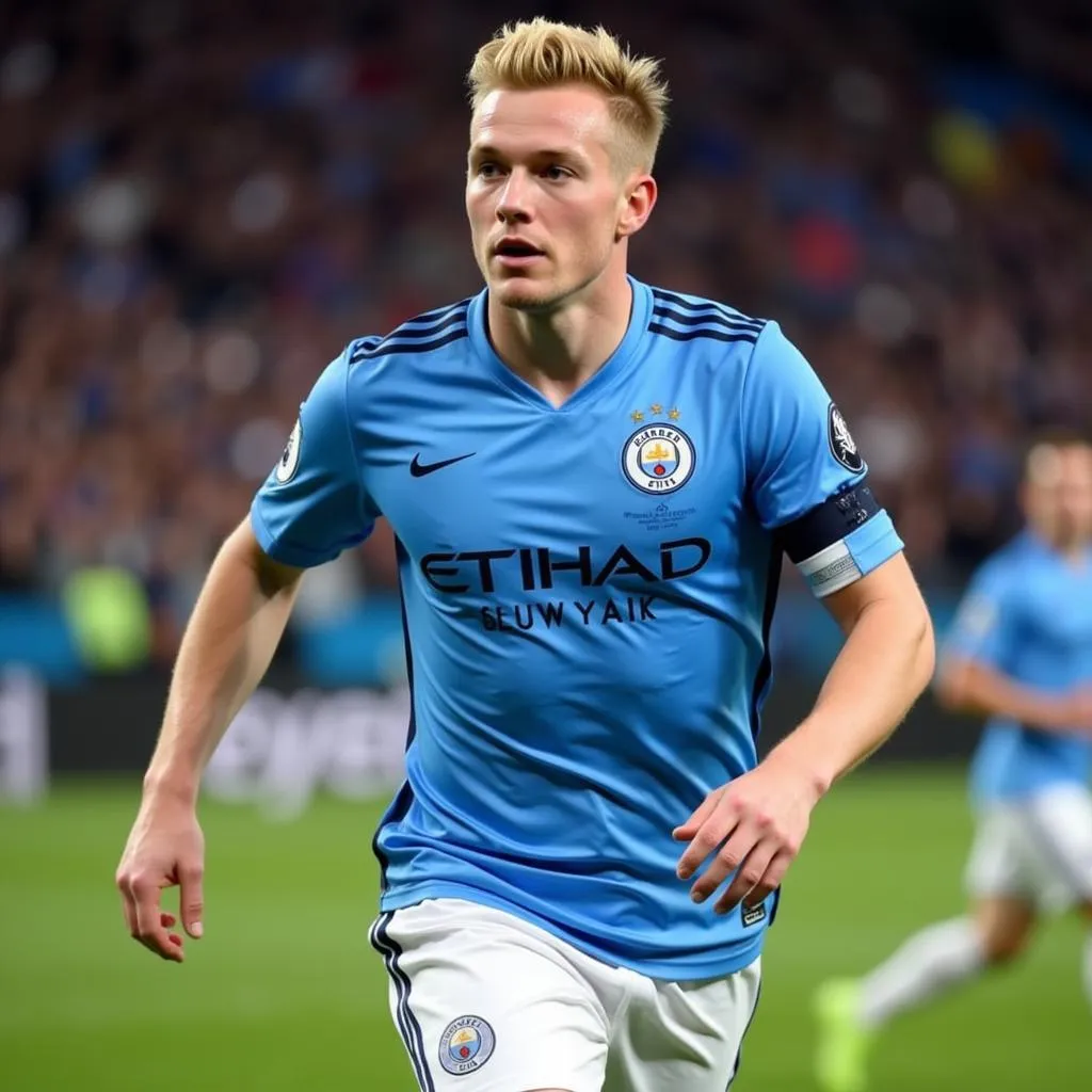 Kevin De Bruyne, cầu thủ RCM hay nhất FIFA Online 4