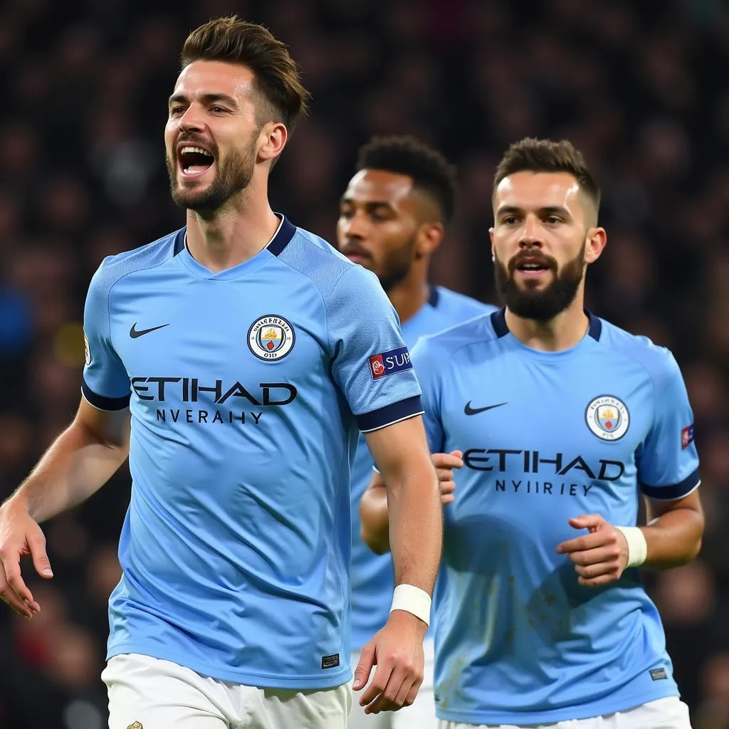 Man City thi đấu tại Champions League 2020