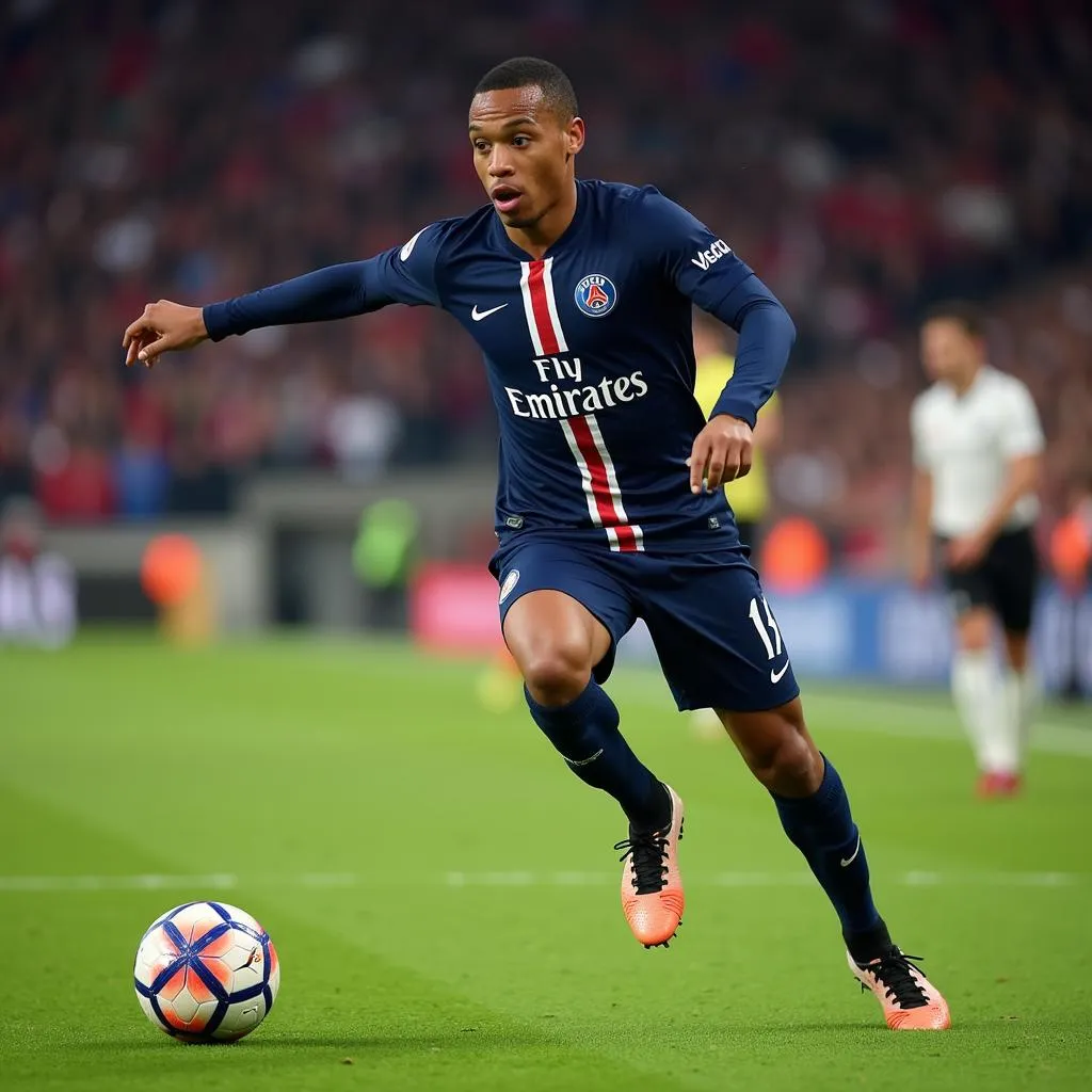 Kylian Mbappe, cầu thủ trẻ xuất sắc của PSG