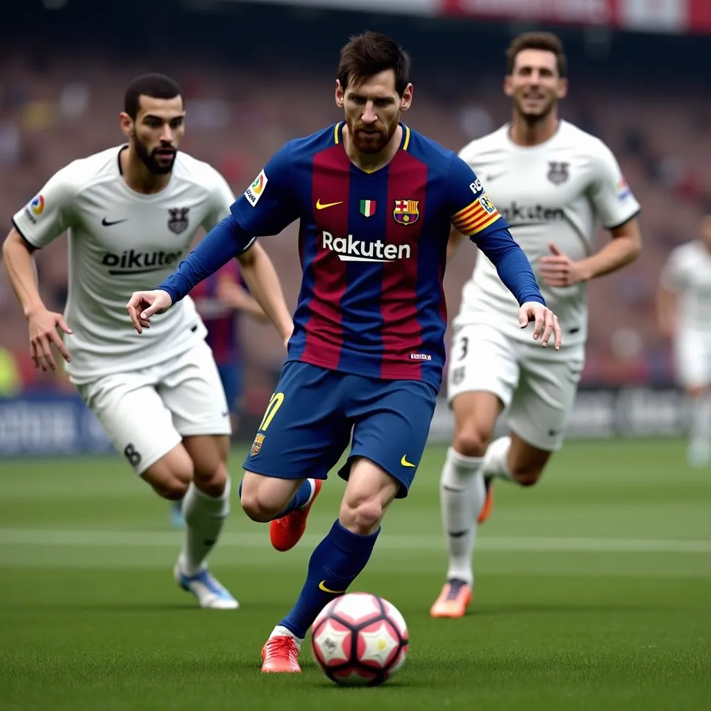 Lionel Messi phô diễn kỹ thuật đỉnh cao trong FO3