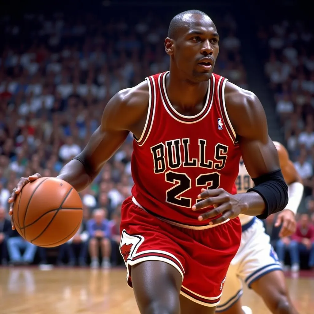 Hình ảnh Michael Jordan trong phim tài liệu &quot;The Last Dance&quot;